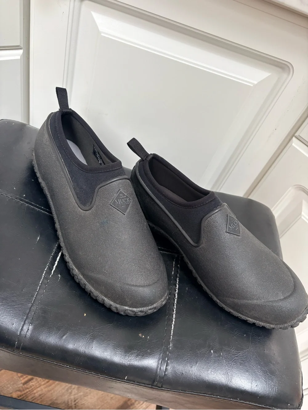 Muck Boot Company Women’s Black Slip-On Winter Rain Clog